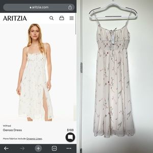 BNWT Wilfred Genoa Midi Dress